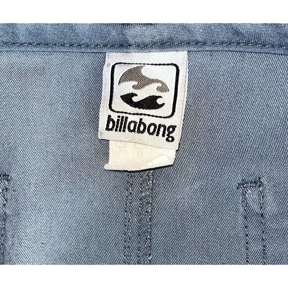 Billabong Denim Jean Skirt size 9 Soft Blue, Front & Back Pockets - Picture 5 of 7